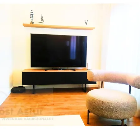 Deluxe Playa Luanco, 100 Metros De La Playa Y Garaje Apartment *