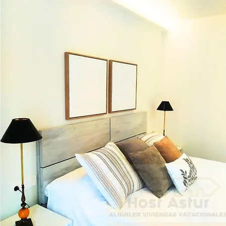 Deluxe Playa Luanco, 100 Metros De La Playa Y Garaje Apartment *